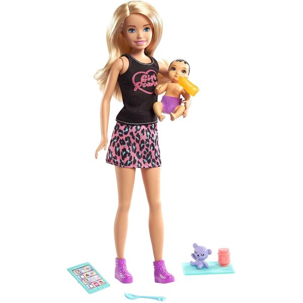 Кукла Барби Скиппер Няня с младенцем Barbie Skipper Babysitters Inc. Blonde Doll & Baby GRP13
Кукла Барби Скиппер Няня с младенцем Barbie Skipper Babysitters Inc. Blonde Doll & Baby GRP13