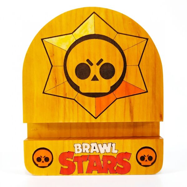 Подставка держатель для мобильного телефона смартфона планшета Brawl Stars жетон Мастерская мистера Томаса 12х10см дерево лак
Подставка держатель для мобильного телефона смартфона планшета Brawl Stars жетон Мастерская мистера Томаса 12х10см дерево лак
