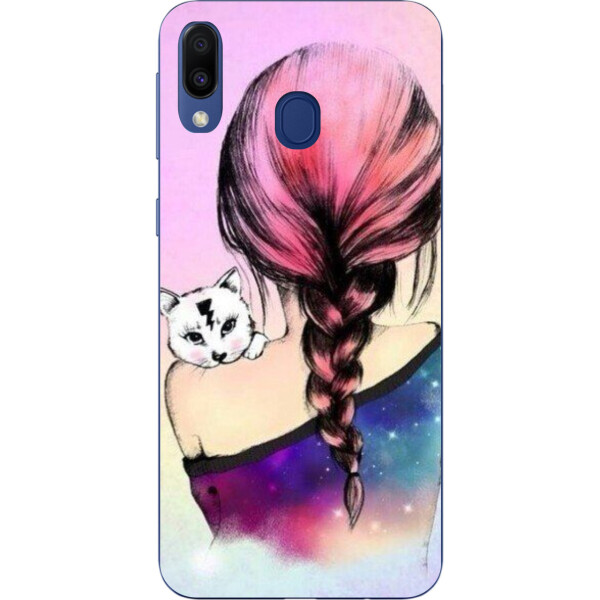 Силиконовый чехол Amstel с рисунком для Samsung Galaxy A40 2019 A405F Девушка с котенком
Силиконовый чехол Amstel с рисунком для Samsung Galaxy A40 2019 A405F Девушка с котенком