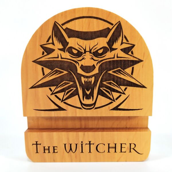 Подставка держатель для мобильного телефона смартфона планшета The Witcher Мастерская мистера Томаса 12х10см дерево лак Чёрный
Подставка держатель для мобильного телефона смартфона планшета The Witcher Мастерская мистера Томаса 12х10см дерево лак Чёрный
