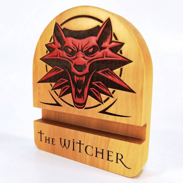 Подставка держатель для мобильного телефона смартфона планшета The Witcher Мастерская мистера Томаса 12х10см дерево лак Красный
Подставка держатель для мобильного телефона смартфона планшета The Witcher Мастерская мистера Томаса 12х10см дерево лак Красный