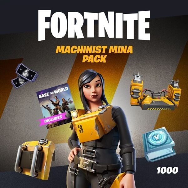Подарочная карта оплаты Fortnite - Machinist Mina Pack Фортнайт набор «Роботехник Мина»
Подарочная карта оплаты Fortnite - Machinist Mina Pack Фортнайт набор «Роботехник Мина»