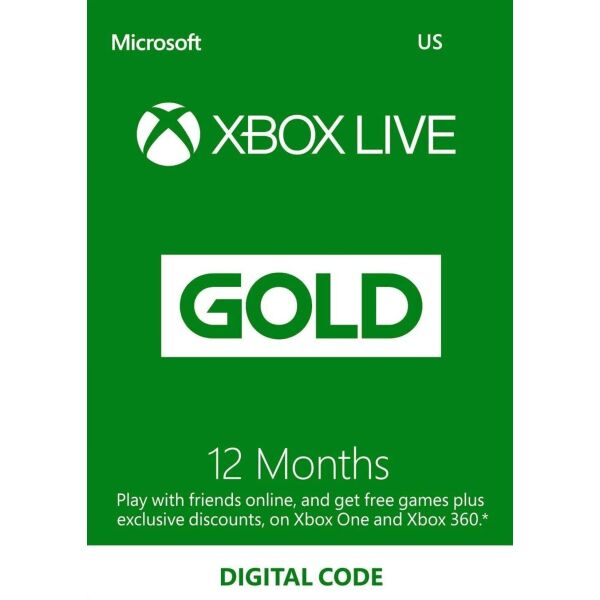 Электронный код (Подписка) Xbox Live Gold - 12 месяцев Xbox360/ One/Series для всех регионов и стран
Электронный код (Подписка) Xbox Live Gold - 12 месяцев Xbox360/ One/Series для всех регионов и стран