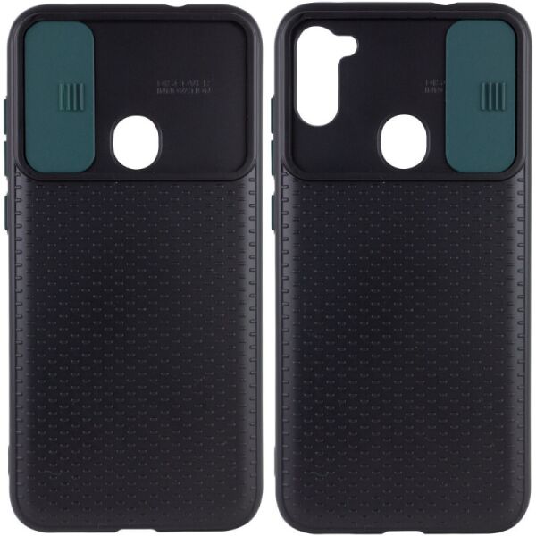 Чехол Camshield Black TPU со шторкой защищающей камеру для Samsung Galaxy A11 (Черный / Темно-зеленый) (927003)
Чехол Camshield Black TPU со шторкой защищающей камеру для Samsung Galaxy A11 (Черный / Темно-зеленый) (927003)