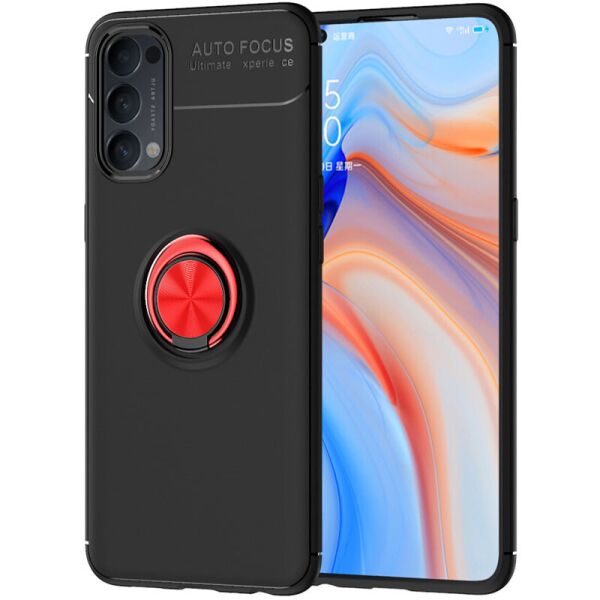 TPU чехол Deen ColorRing под магнитный держатель (opp) для Oppo Reno 4 (Черный / Красный) (929963)
TPU чехол Deen ColorRing под магнитный держатель (opp) для Oppo Reno 4 (Черный / Красный) (929963)