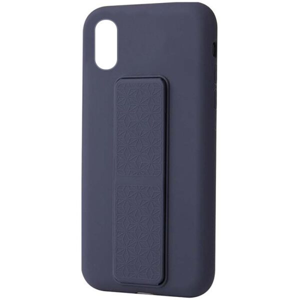 

Чехол Silicone Case Hand Holder для Apple iPhone XR (6.1";) (Темно-синий / Midnight blue) (1096620)