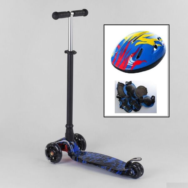 Самокат MAXI Best Scooter 4 колеса свет 60кг Абстракция Черно-синий с защитой от 2 лет (833-871568)
Самокат MAXI Best Scooter 4 колеса свет 60кг Абстракция Черно-синий с защитой от 2 лет (833-871568)