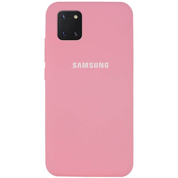 Чехол Silicone Cover Full Protective (AA) для Samsung Galaxy Note 10 Lite (A81) (Розовый / Pink) (902044)
Чехол Silicone Cover Full Protective (AA) для Samsung Galaxy Note 10 Lite (A81) (Розовый / Pink) (902044)