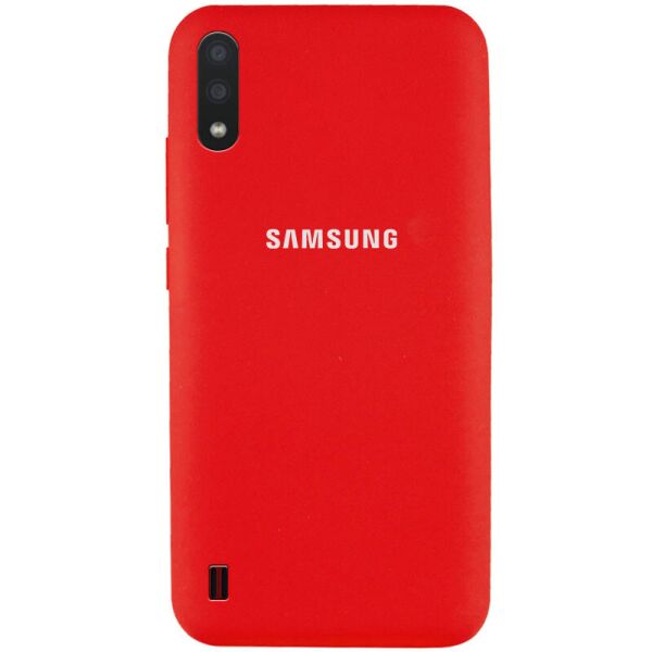 Чехол Silicone Cover Full Protective (AA) для Samsung Galaxy A01 (Красный / Red) (905204)
Чехол Silicone Cover Full Protective (AA) для Samsung Galaxy A01 (Красный / Red) (905204)