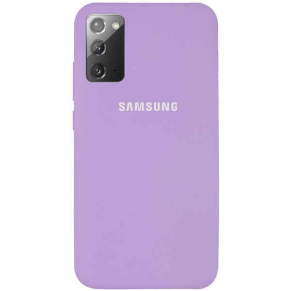 Чехол Silicone Cover Full Protective (AA) для Samsung Galaxy Note 20 (Сиреневый / Lilac) (926242)
Чехол Silicone Cover Full Protective (AA) для Samsung Galaxy Note 20 (Сиреневый / Lilac) (926242)