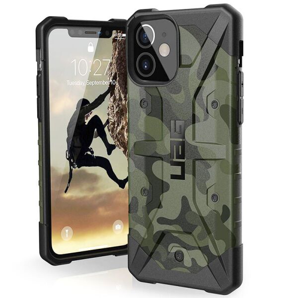 Ударопрочный чехол UAG Pathfinder камуфляж для Apple iPhone 12 mini (5.4";) (Зеленый) (1082262)
Ударопрочный чехол UAG Pathfinder камуфляж для Apple iPhone 12 mini (5.4";) (Зеленый) (1082262)