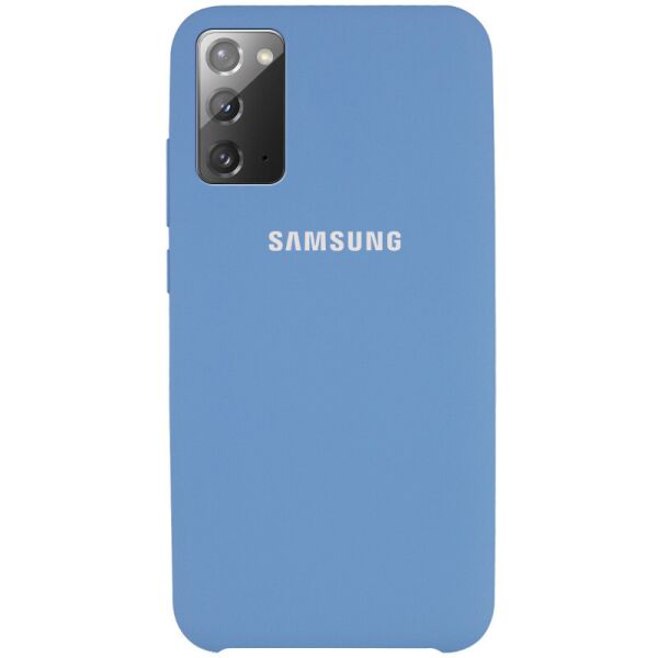 Чехол Silicone Cover (AAA) для Samsung Galaxy Note 20 (Синий / Denim Blue) (938057)
Чехол Silicone Cover (AAA) для Samsung Galaxy Note 20 (Синий / Denim Blue) (938057)