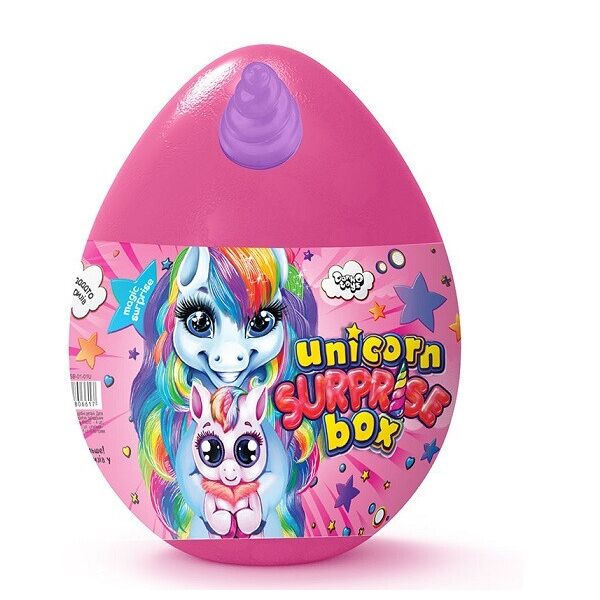 Детский игровой набор для творчества Яйцо сюрприз Пони Danko Toys Unicorn SURPRISE BOX (USB-01-01U)
Детский игровой набор для творчества Яйцо сюрприз Пони Danko Toys Unicorn SURPRISE BOX (USB-01-01U)