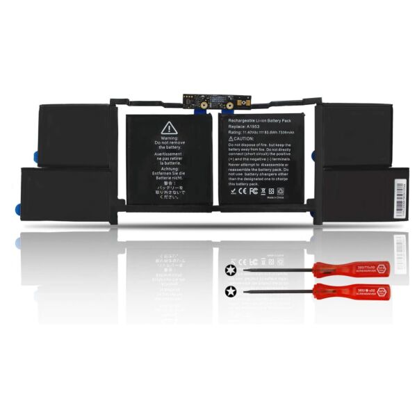 Аккумуляторная батарея Apple A1953 для A1990 MacBook Pro Retina 15" 2018-2019гг. emc 3215, emc 3359
Аккумуляторная батарея Apple A1953 для A1990 MacBook Pro Retina 15" 2018-2019гг. emc 3215, emc 3359