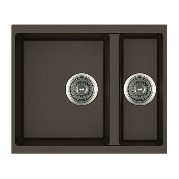 Кухонная мойка Fabiano Quadro 56x46x15 Espresso 
Кухонная мойка Fabiano Quadro 56x46x15 Espresso