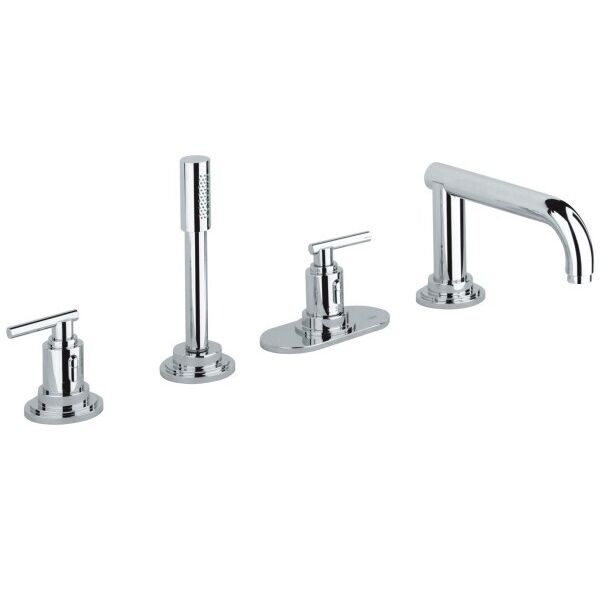 Смеситель для ванны на четыре отверстия двухвентильный Grohe ATRIO YPSILON 19142000 (25599)
Смеситель для ванны на четыре отверстия двухвентильный Grohe ATRIO YPSILON 19142000 (25599)