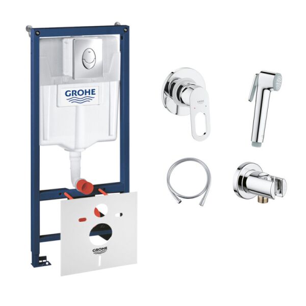 Комплект Grohe инсталляция Rapid SL 38721001 + набор для гигиенического душа со смесителем BauLoop 111042 хром (71406)
Комплект Grohe инсталляция Rapid SL 38721001 + набор для гигиенического душа со смесителем BauLoop 111042 хром (71406)