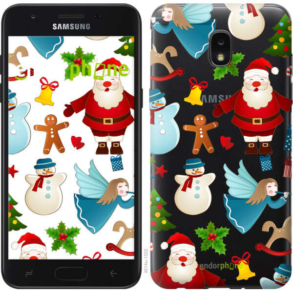 Чехол на Samsung Galaxy J7 2018 Новогодний 1 4614u-1502