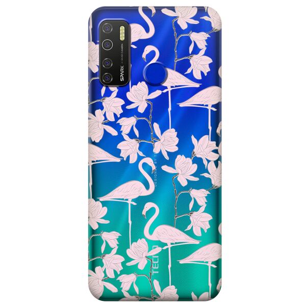 Прозрачный силиконовый чехол iSwag для Tecno Spark 5 Pro с рисунком - Розовые фламинго (KS9614)
Прозрачный силиконовый чехол iSwag для Tecno Spark 5 Pro с рисунком - Розовые фламинго (KS9614)