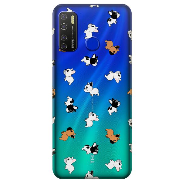 Прозрачный силиконовый чехол iSwag для Tecno Spark 5 Pro с рисунком - Французские бульдоги (KS9639)
Прозрачный силиконовый чехол iSwag для Tecno Spark 5 Pro с рисунком - Французские бульдоги (KS9639)