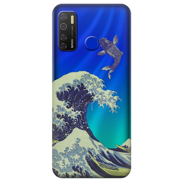 Прозрачный силиконовый чехол iSwag для Tecno Spark 5 Pro с рисунком - Большая волна в Канагаве (KS9650)
Прозрачный силиконовый чехол iSwag для Tecno Spark 5 Pro с рисунком - Большая волна в Канагаве (KS9650)