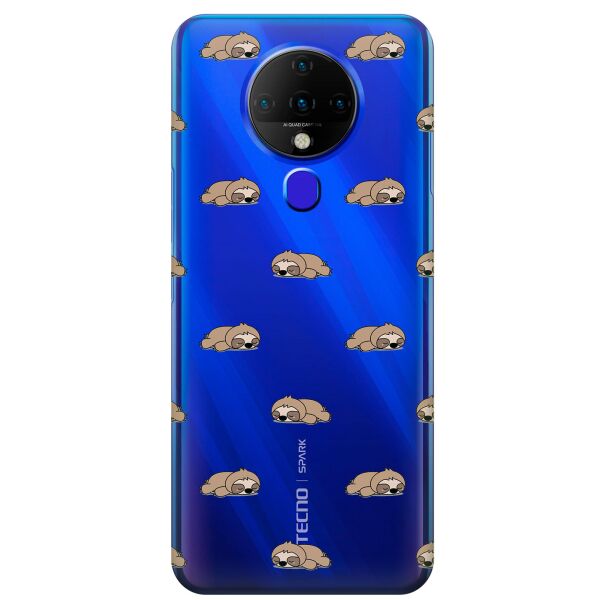 Прозрачный силиконовый чехол iSwag для Tecno Spark 6 с рисунком - Спящие ленивцы (KS9566)
Прозрачный силиконовый чехол iSwag для Tecno Spark 6 с рисунком - Спящие ленивцы (KS9566)