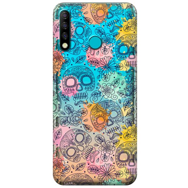 Прозрачный силиконовый чехол iSwag для Tecno Spark 4 с рисунком - Красочные черепа (KS9771)
Прозрачный силиконовый чехол iSwag для Tecno Spark 4 с рисунком - Красочные черепа (KS9771)
