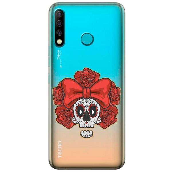 Прозрачный силиконовый чехол iSwag для Tecno Spark 4 с рисунком - Готический череп (KS9779)
Прозрачный силиконовый чехол iSwag для Tecno Spark 4 с рисунком - Готический череп (KS9779)