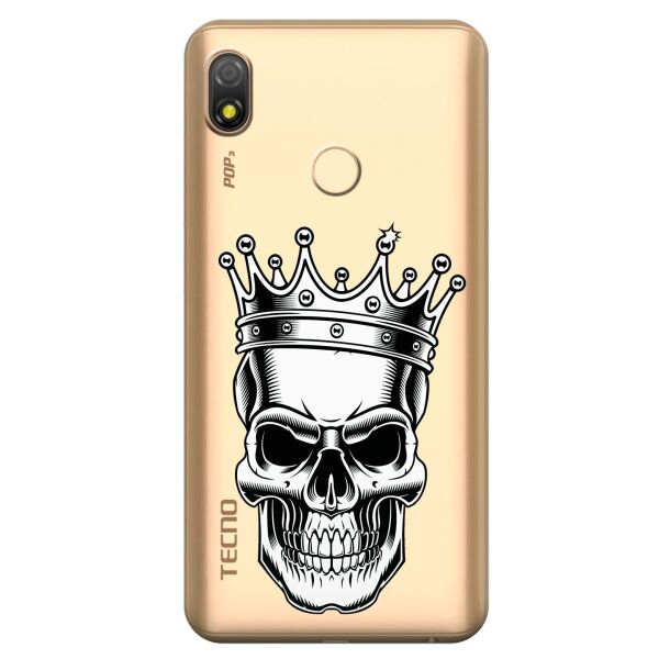Прозрачный силиконовый чехол iSwag для Tecno Pop 3 с рисунком - Царский череп (KS10165)
Прозрачный силиконовый чехол iSwag для Tecno Pop 3 с рисунком - Царский череп (KS10165)