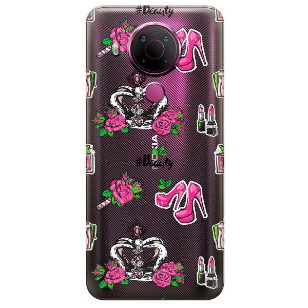 Прозрачный силиконовый чехол iSwag для Nokia 5.4 с рисунком - Женский дизайн (KS10605)
Прозрачный силиконовый чехол iSwag для Nokia 5.4 с рисунком - Женский дизайн (KS10605)