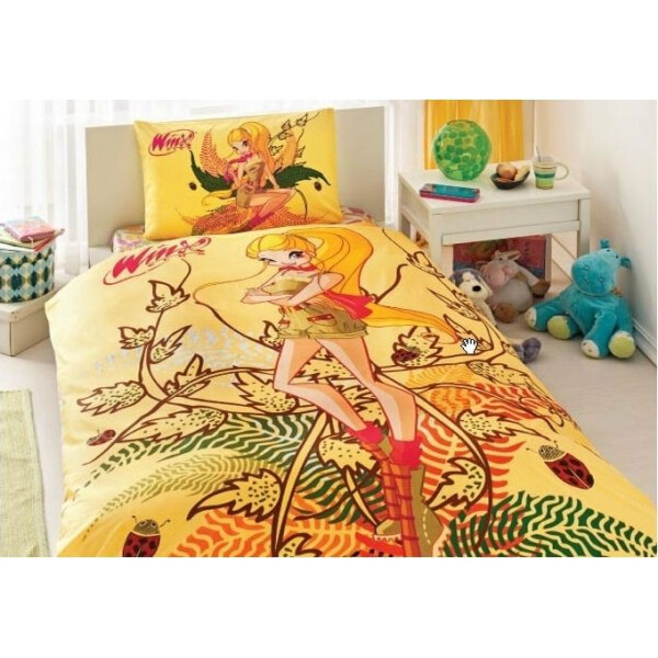Комплект постельного белья Tac Disney - Winx Stella Naturel Love 160*220 подростковое
Комплект постельного белья Tac Disney - Winx Stella Naturel Love 160*220 подростковое