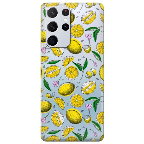 Прозрачный силиконовый чехол iSwag для Samsung Galaxy S21 Ultra с рисунком - Лимоны (KS10949)
Прозрачный силиконовый чехол iSwag для Samsung Galaxy S21 Ultra с рисунком - Лимоны (KS10949)