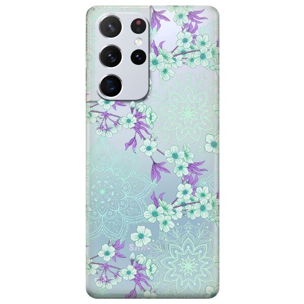 Прозрачный силиконовый чехол iSwag для Samsung Galaxy S21 Ultra с рисунком - Цветочная мандала (KS10962)
Прозрачный силиконовый чехол iSwag для Samsung Galaxy S21 Ultra с рисунком - Цветочная мандала (KS10962)