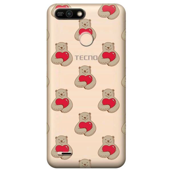 Прозрачный силиконовый чехол iSwag для Tecno POP 2 Power (B1P) с рисунком - Влюбленные медведи (KS10298)
Прозрачный силиконовый чехол iSwag для Tecno POP 2 Power (B1P) с рисунком - Влюбленные медведи (KS10298)