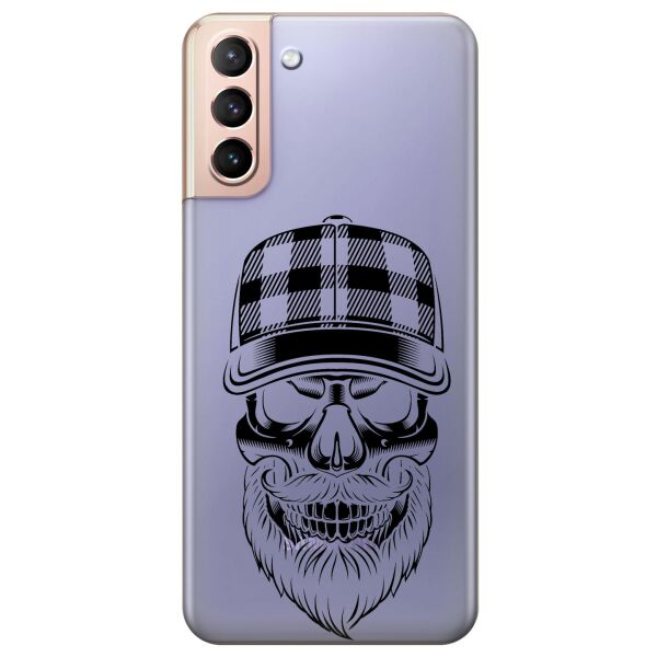 Прозрачный силиконовый чехол iSwag для Samsung Galaxy S21 Plus с рисунком - Бородатый череп (KS11051)
Прозрачный силиконовый чехол iSwag для Samsung Galaxy S21 Plus с рисунком - Бородатый череп (KS11051)