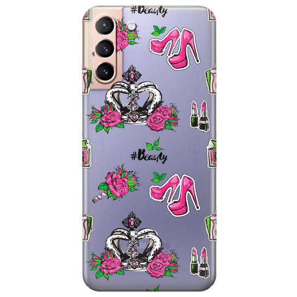 Прозрачный силиконовый чехол iSwag для Samsung Galaxy S21 Plus с рисунком - Женский дизайн (KS11055)
Прозрачный силиконовый чехол iSwag для Samsung Galaxy S21 Plus с рисунком - Женский дизайн (KS11055)