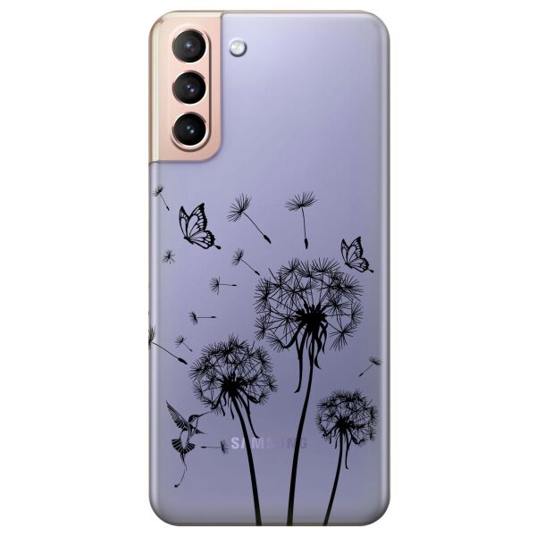 Прозрачный силиконовый чехол iSwag для Samsung Galaxy S21 Plus с рисунком - Одуванчики (KS11071)
Прозрачный силиконовый чехол iSwag для Samsung Galaxy S21 Plus с рисунком - Одуванчики (KS11071)