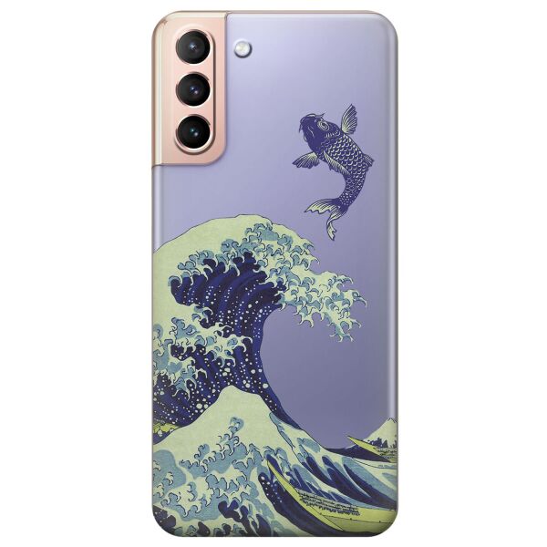 Прозрачный силиконовый чехол iSwag для Samsung Galaxy S21 Plus с рисунком - Большая волна в Канагаве (KS11075)
Прозрачный силиконовый чехол iSwag для Samsung Galaxy S21 Plus с рисунком - Большая волна в Канагаве (KS11075)