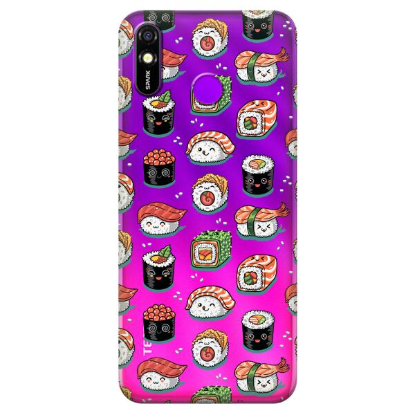 Прозрачный силиконовый чехол iSwag для Tecno Spark 4 Lite с рисунком - Смешные суши (KS9712)
Прозрачный силиконовый чехол iSwag для Tecno Spark 4 Lite с рисунком - Смешные суши (KS9712)