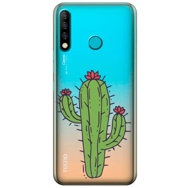 Прозрачный силиконовый чехол iSwag для Tecno Camon 12 CC7 с рисунком - Тропический кактус (KS9821)
Прозрачный силиконовый чехол iSwag для Tecno Camon 12 CC7 с рисунком - Тропический кактус (KS9821)