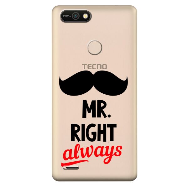 Прозрачный силиконовый чехол iSwag для Tecno POP 2F (B1F) с рисунком - Mr Right (KS10245)
Прозрачный силиконовый чехол iSwag для Tecno POP 2F (B1F) с рисунком - Mr Right (KS10245)