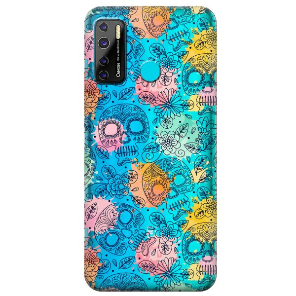 Прозрачный силиконовый чехол iSwag для Tecno Camon 15 Air с рисунком - Красочные черепа (KS10371)
Прозрачный силиконовый чехол iSwag для Tecno Camon 15 Air с рисунком - Красочные черепа (KS10371)