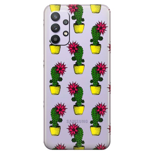 Прозрачный силиконовый чехол iSwag для Samsung Galaxy A32 с рисунком - Кактусы (KS10503)
Прозрачный силиконовый чехол iSwag для Samsung Galaxy A32 с рисунком - Кактусы (KS10503)