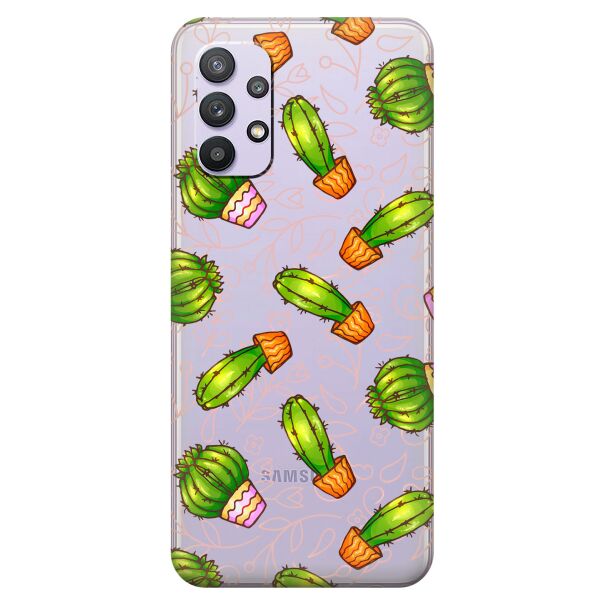 Прозрачный силиконовый чехол iSwag для Samsung Galaxy A32 с рисунком - Арт кактусы (KS10524)
Прозрачный силиконовый чехол iSwag для Samsung Galaxy A32 с рисунком - Арт кактусы (KS10524)