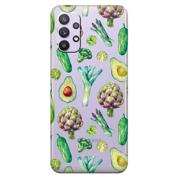Прозрачный силиконовый чехол iSwag для Samsung Galaxy A32 с рисунком - Полезная еда (KS10536)
Прозрачный силиконовый чехол iSwag для Samsung Galaxy A32 с рисунком - Полезная еда (KS10536)