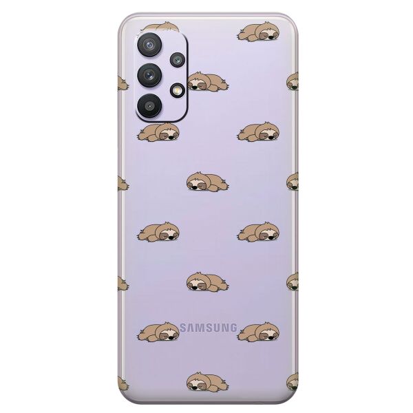 Прозрачный силиконовый чехол iSwag для Samsung Galaxy A32 с рисунком - Спящие ленивцы (KS10541)
Прозрачный силиконовый чехол iSwag для Samsung Galaxy A32 с рисунком - Спящие ленивцы (KS10541)