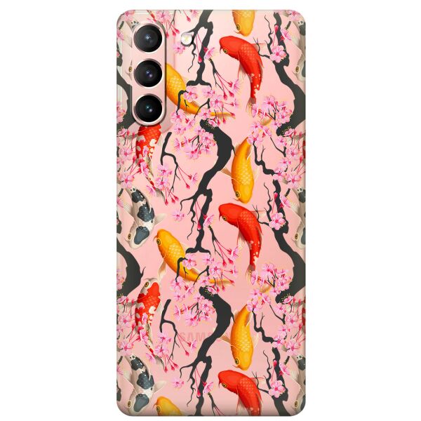 Прозрачный силиконовый чехол iSwag для Samsung Galaxy S21 с рисунком - Японские рыбы (KS10853)
Прозрачный силиконовый чехол iSwag для Samsung Galaxy S21 с рисунком - Японские рыбы (KS10853)