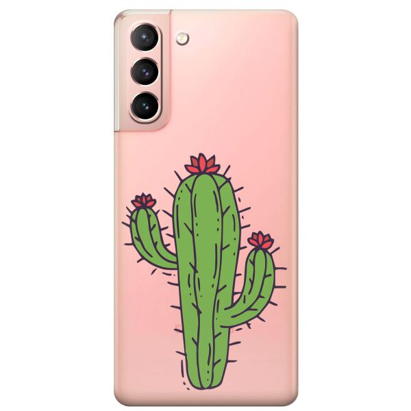Прозрачный силиконовый чехол iSwag для Samsung Galaxy S21 с рисунком - Тропический кактус (KS10871)
Прозрачный силиконовый чехол iSwag для Samsung Galaxy S21 с рисунком - Тропический кактус (KS10871)