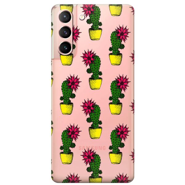 Прозрачный силиконовый чехол iSwag для Samsung Galaxy S21 с рисунком - Кактусы (KS10878)
Прозрачный силиконовый чехол iSwag для Samsung Galaxy S21 с рисунком - Кактусы (KS10878)