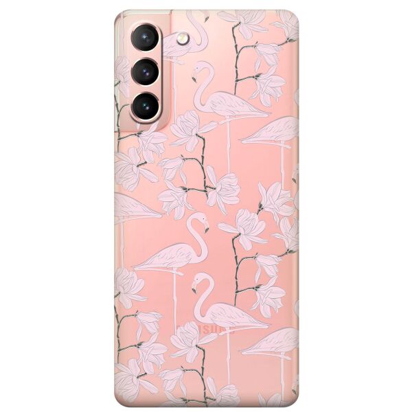 Прозрачный силиконовый чехол iSwag для Samsung Galaxy S21 с рисунком - Розовые фламинго (KS10889)
Прозрачный силиконовый чехол iSwag для Samsung Galaxy S21 с рисунком - Розовые фламинго (KS10889)